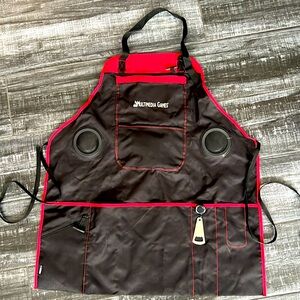 Gemline Grillmaster Apron with Speakers NWOT